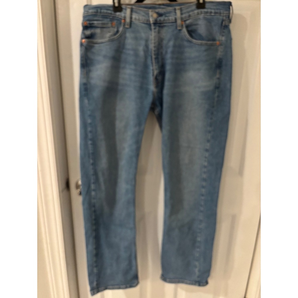 Levi's 505 Regular Fit Jeans‎ Light Wash Classic Denim W36 L32
